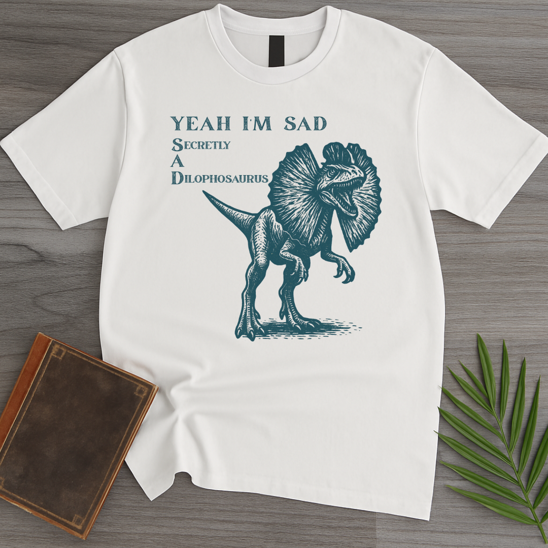 Secretly A Dilophosaurus (SAD) T-Shirt