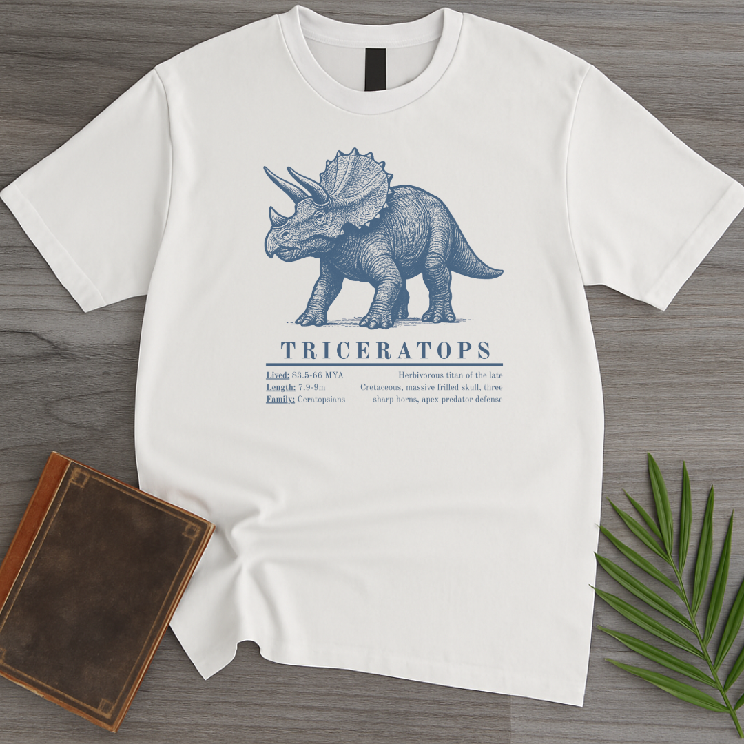 Triceratops Herbivorous Titan T-Shirt