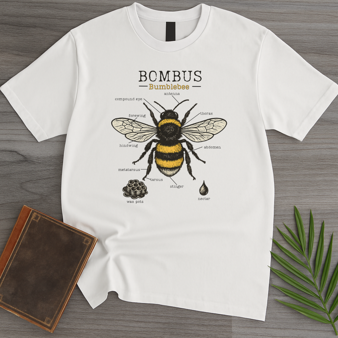 Bombus Bumblebee Anatomy T-Shirt