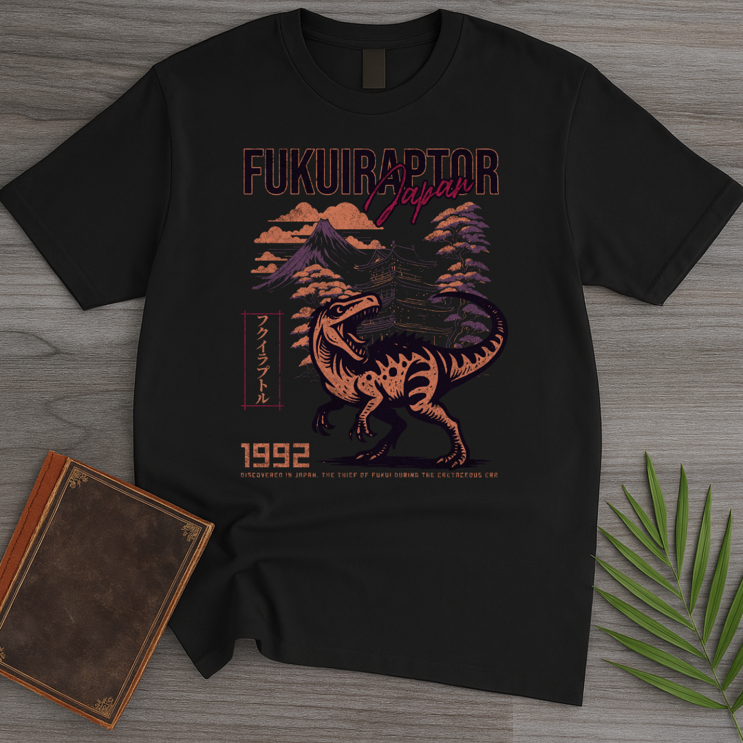 Vintage Thief of Fukui (Fukuiraptor) T-Shirt