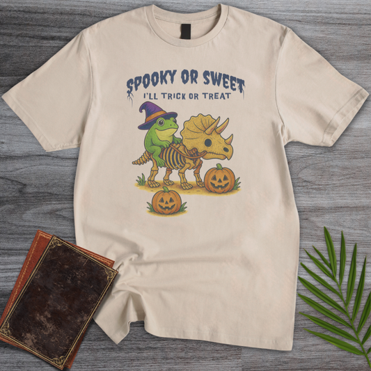 Spooky or Sweet Trick or Treat T-Shirt
