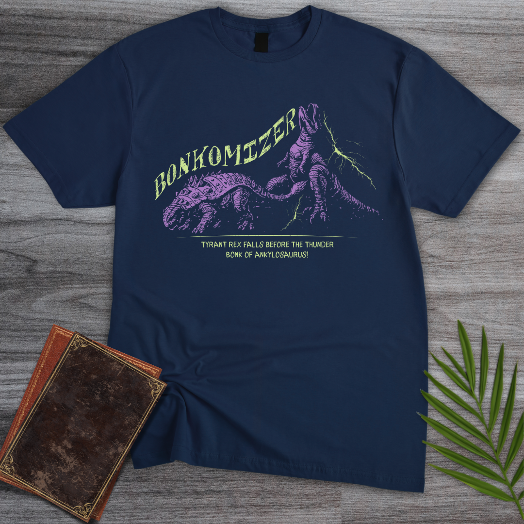 Thunder Bonkomizer: Ankylosaurus vs T.Rex T-Shirt