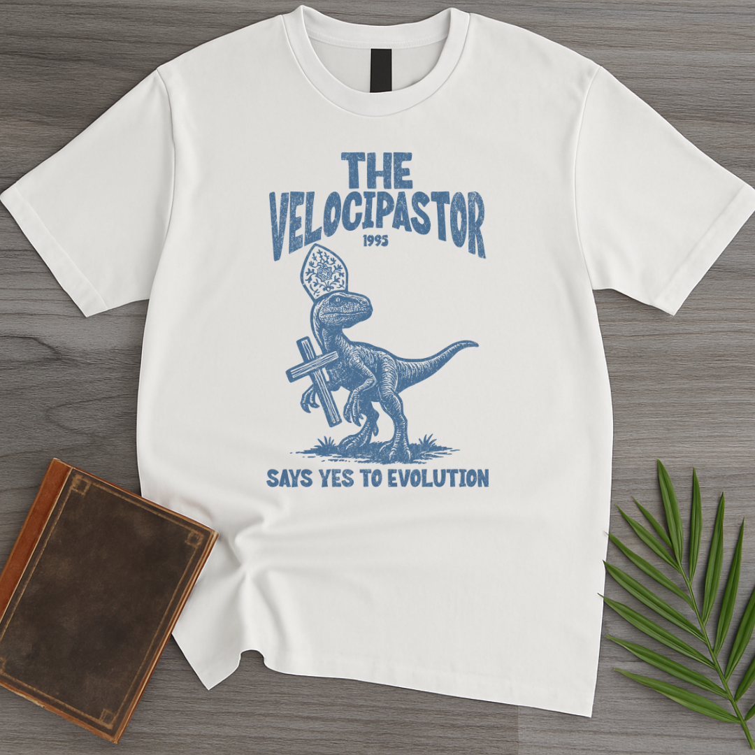 Velocipastor Evolution Teachings T-Shirt