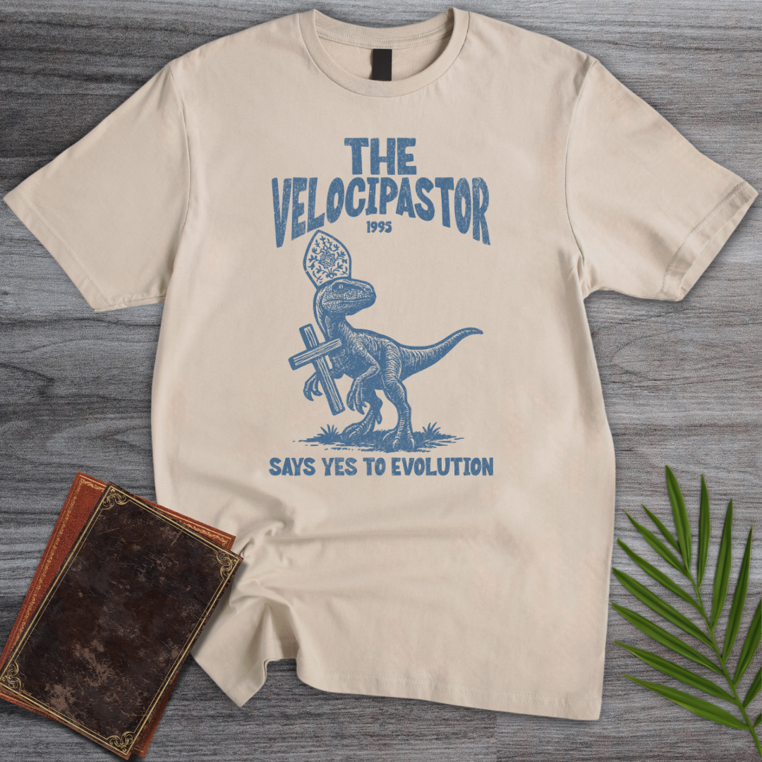 Velocipastor Evolution Teachings T-Shirt