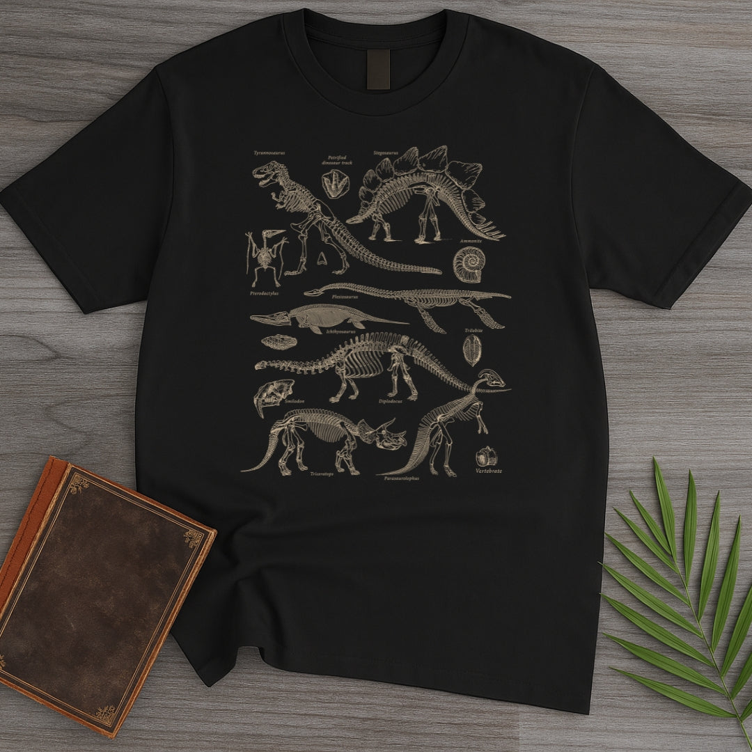 Vintage Paleontological Remains T-Shirt