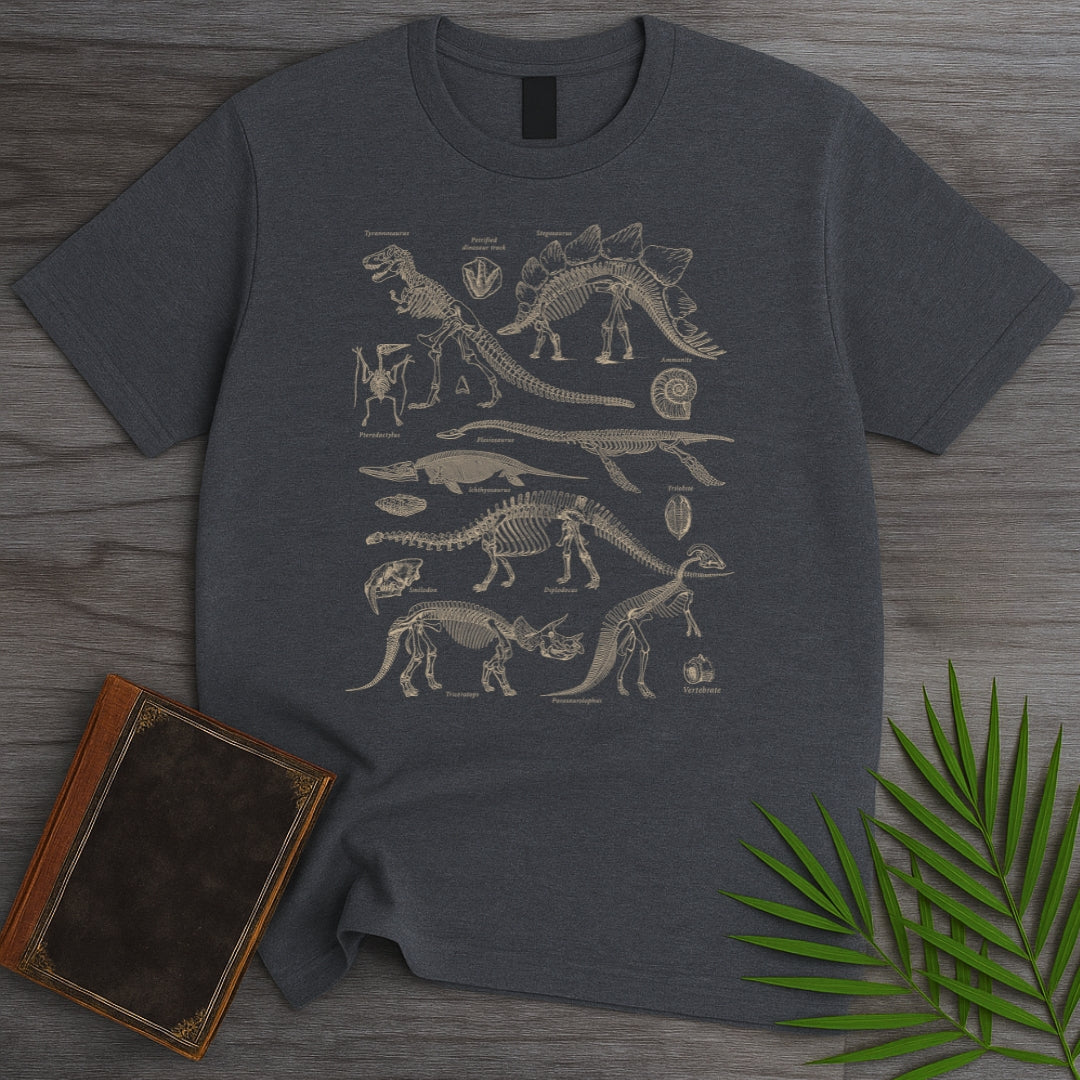 Vintage Paleontological Remains T-Shirt