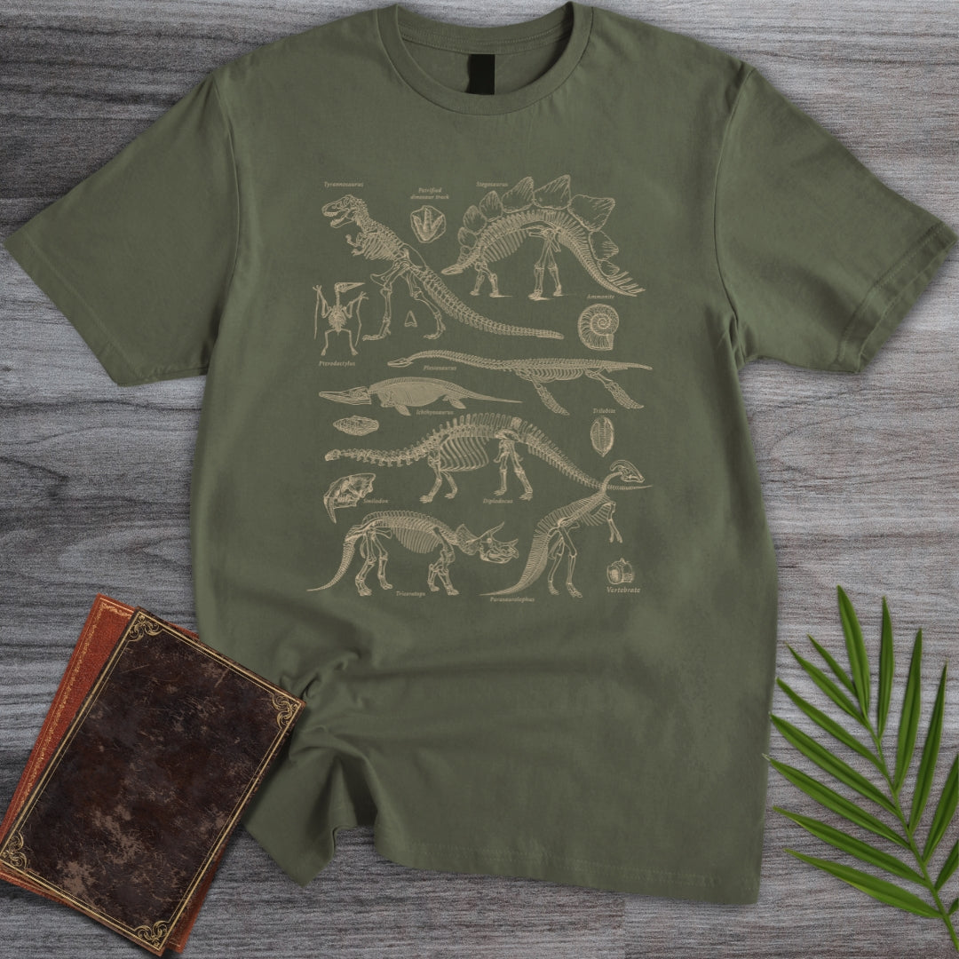 Vintage Paleontological Remains T-Shirt