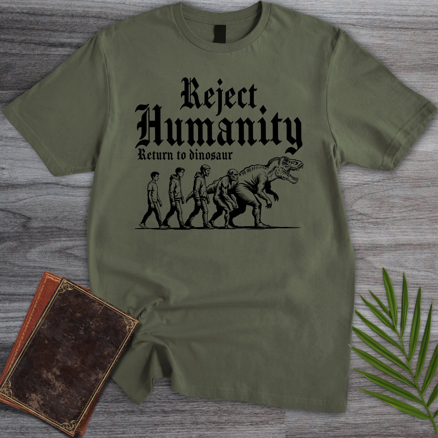 Reject Humanity, Return to Dino T-Shirt
