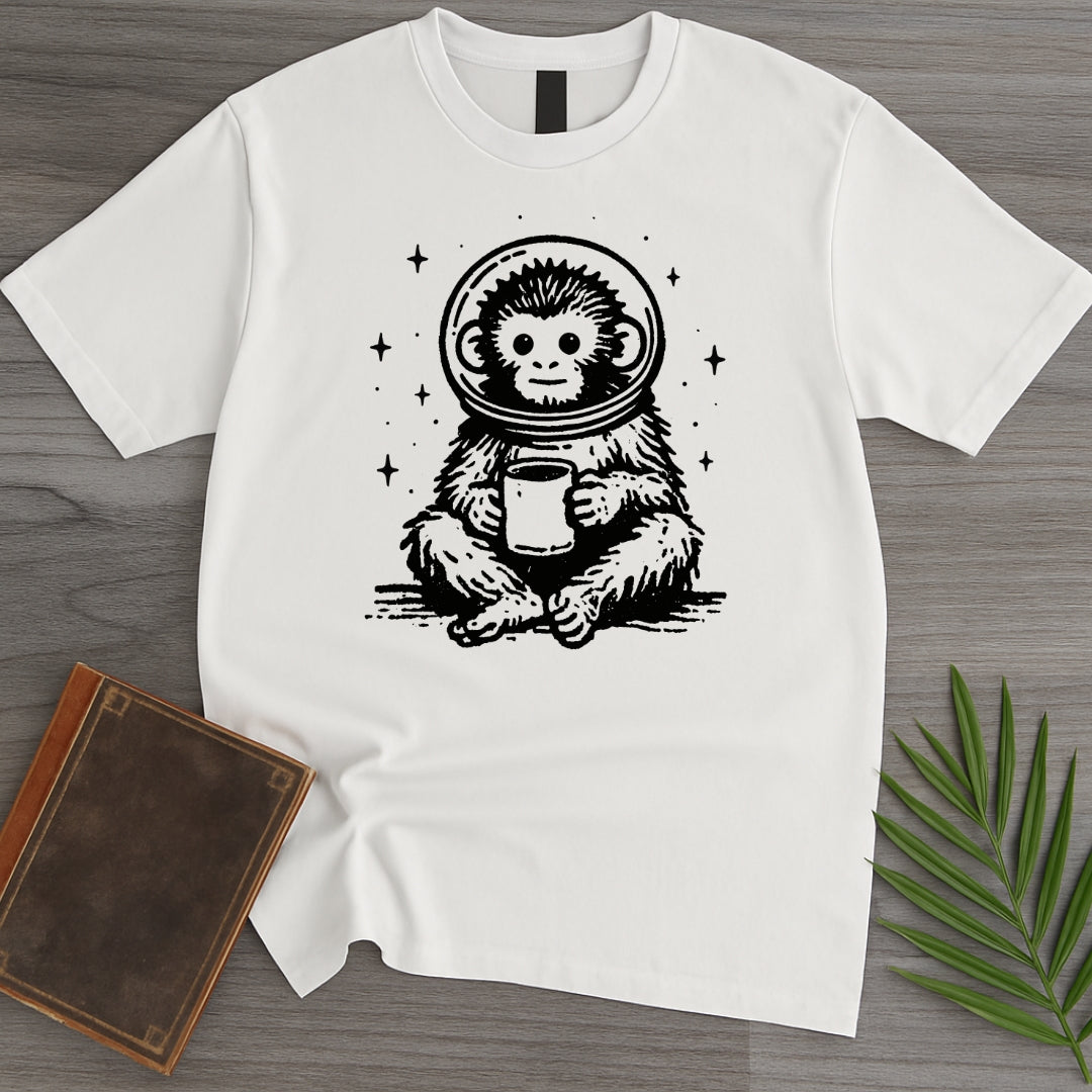 Astro Coffee Monkey T-Shirt