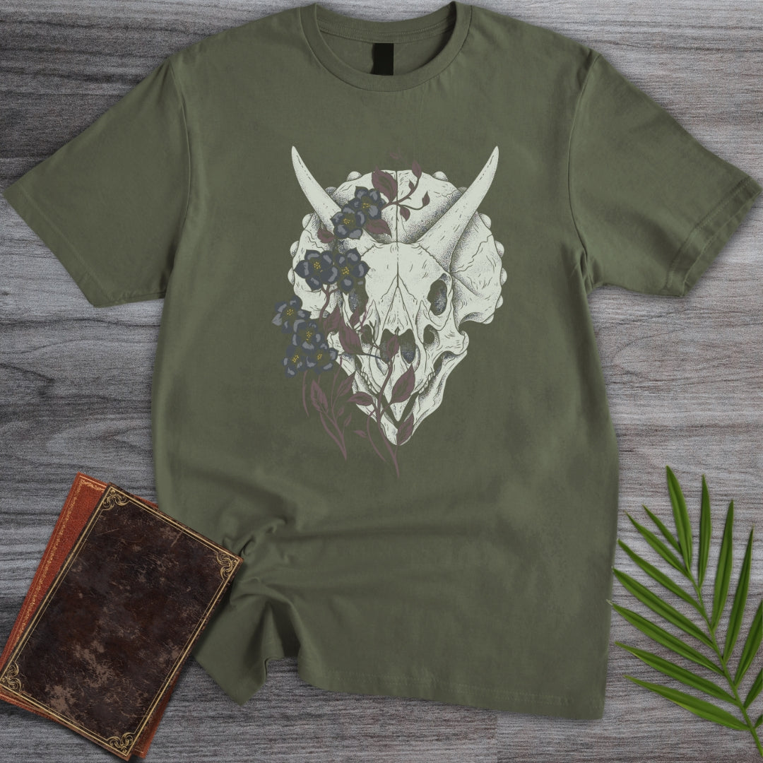 Triceratops Botanical Relic T-Shirt