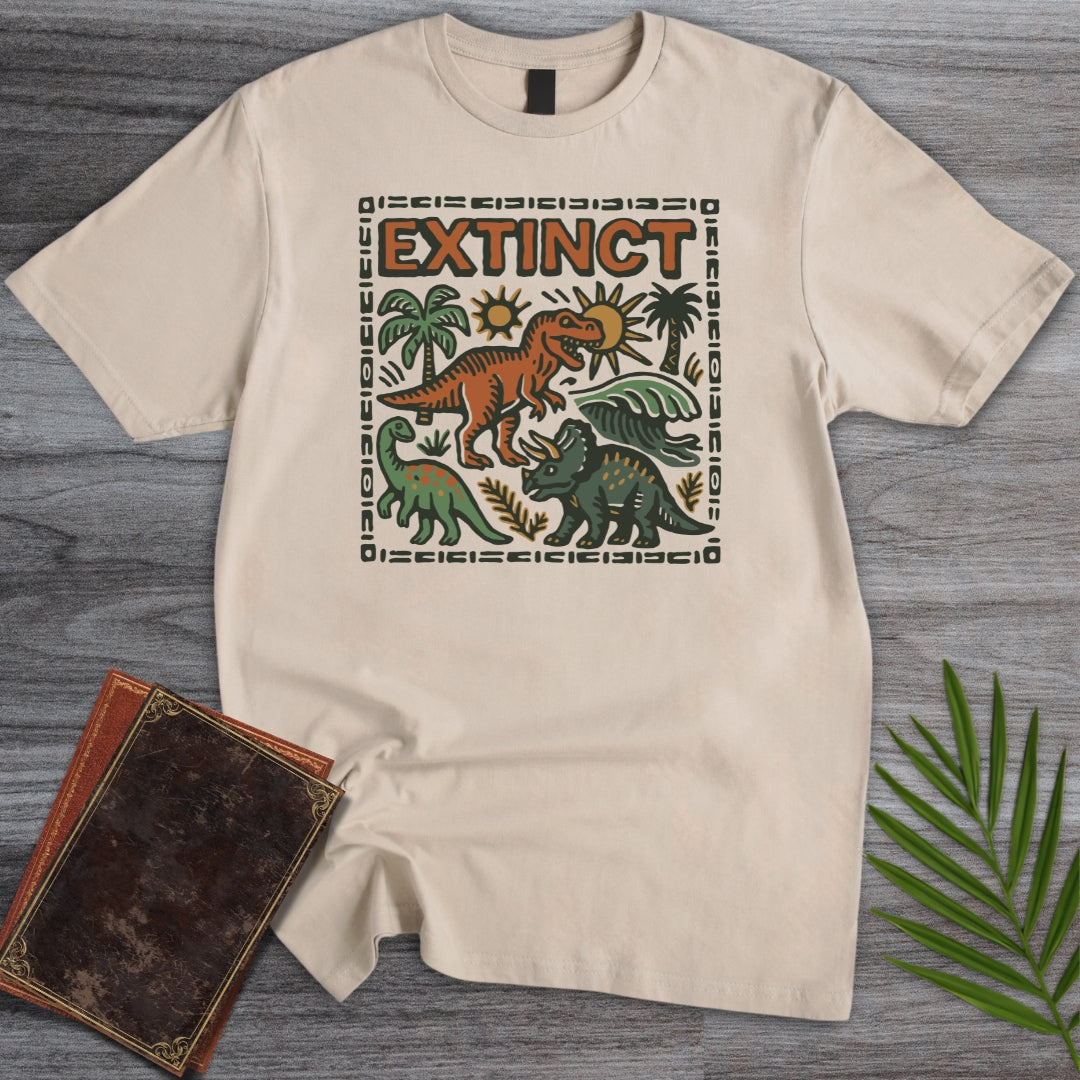 Cretaceous Extinct Nature T-Shirt