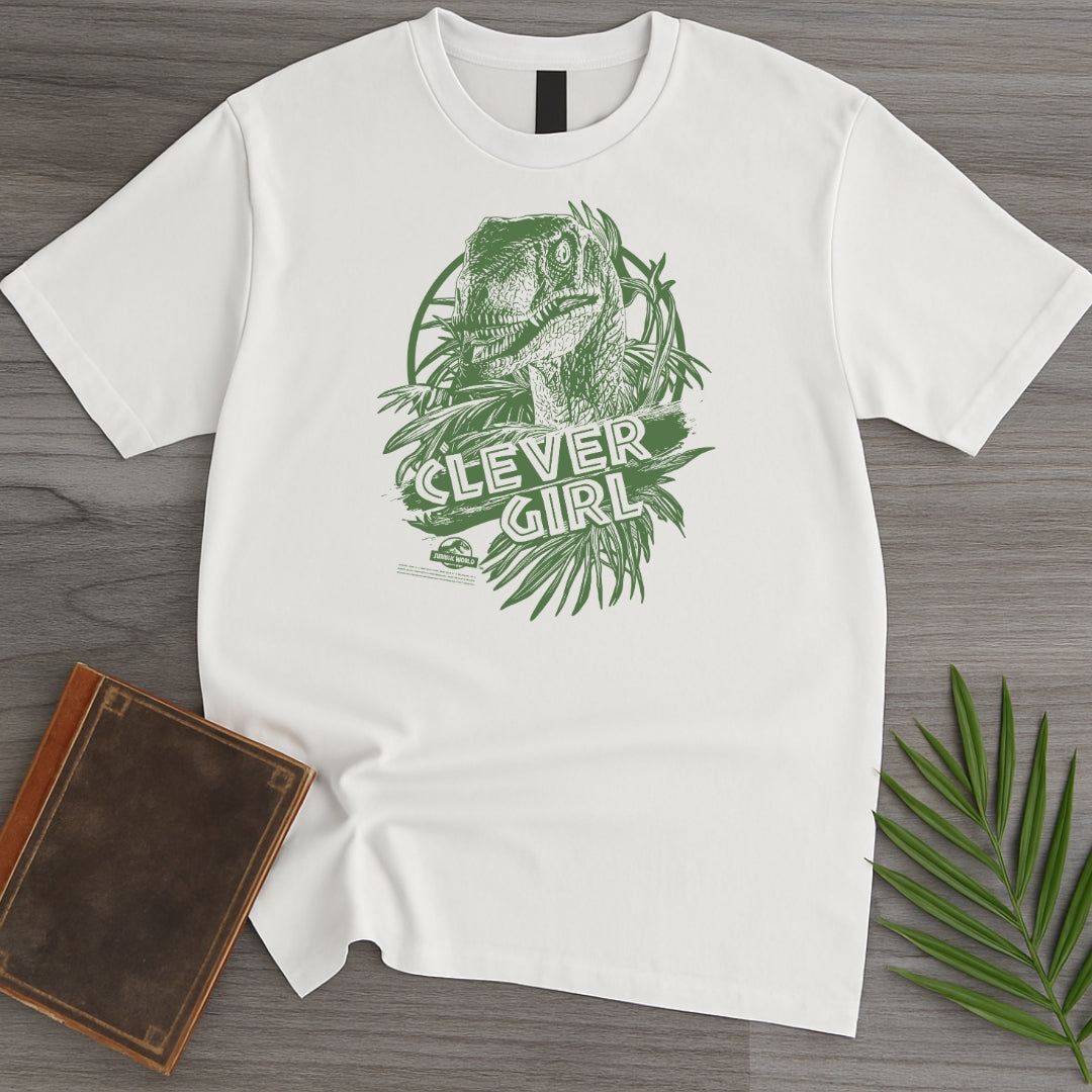 Clever Jurassic Girl T-Shirt
