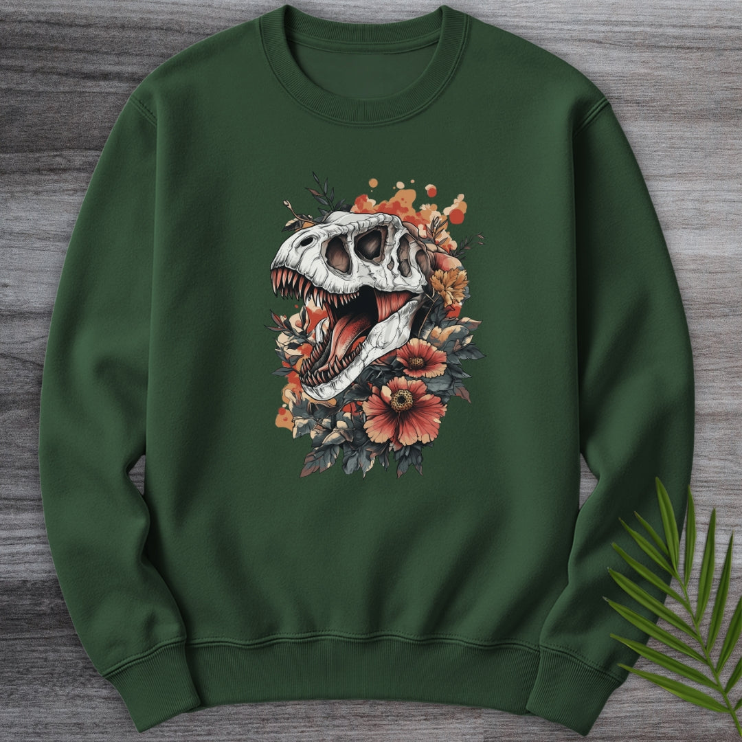 Floral Fossil Fury Crewneck