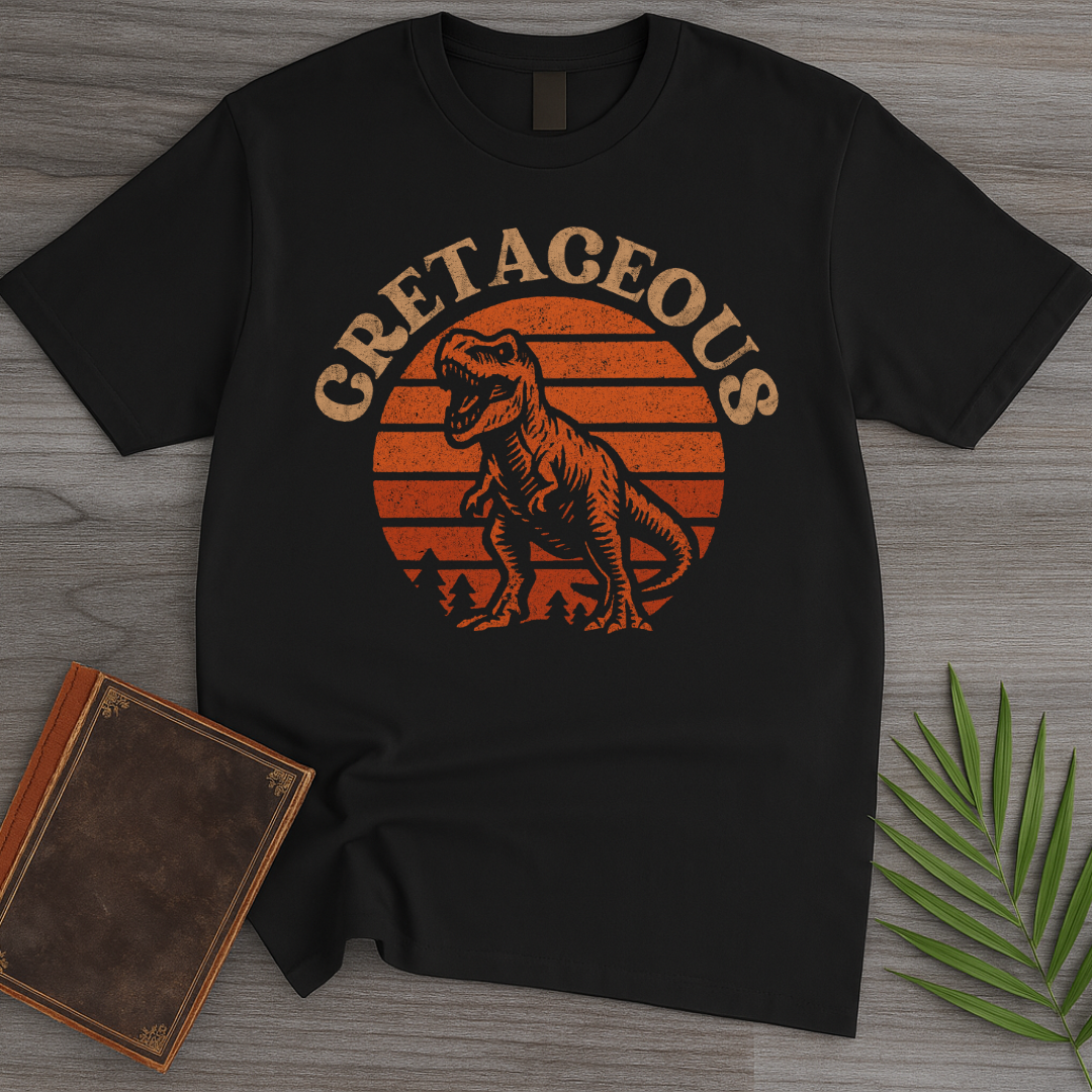 Vintage Retro Cretaceous Sunset T-Shirt