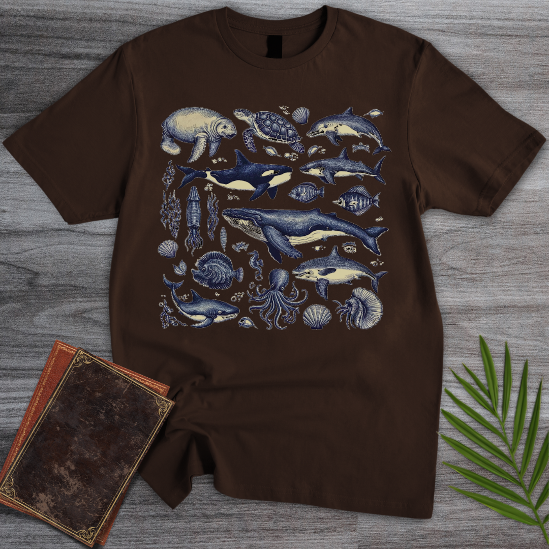 Vintage Marine Life T-Shirt