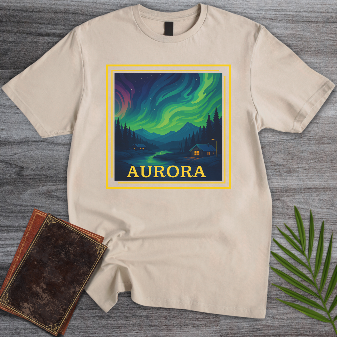 Aurora Borealis, Northern Nightscape T-Shirt