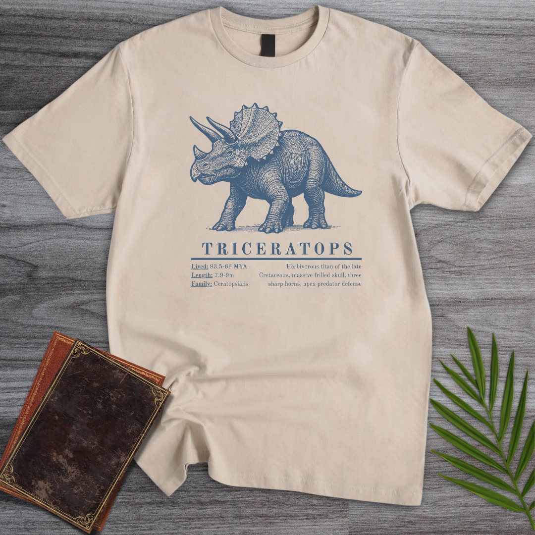 Triceratops Herbivorous Titan T-Shirt