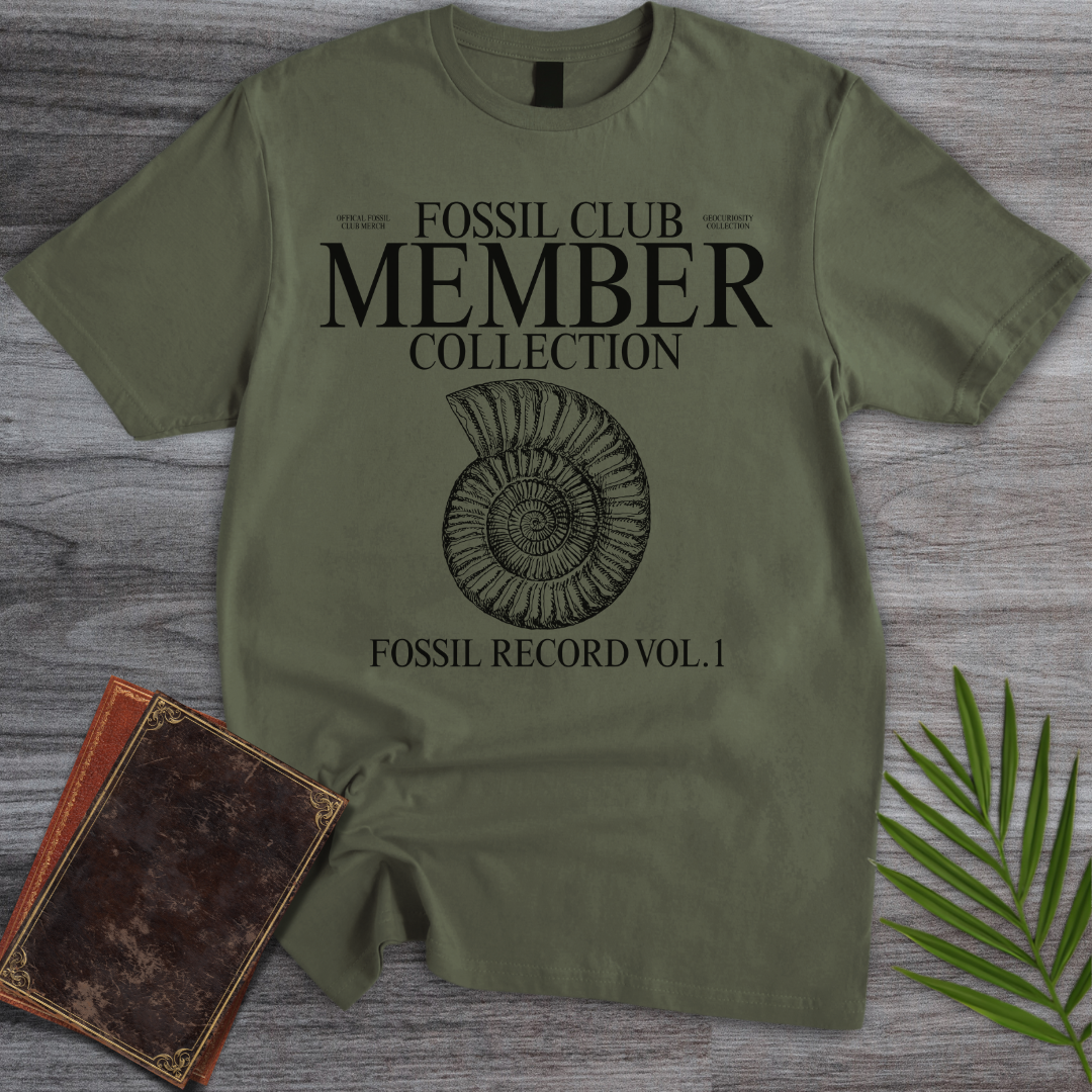GeoCuriosity Fossil Club T-Shirt