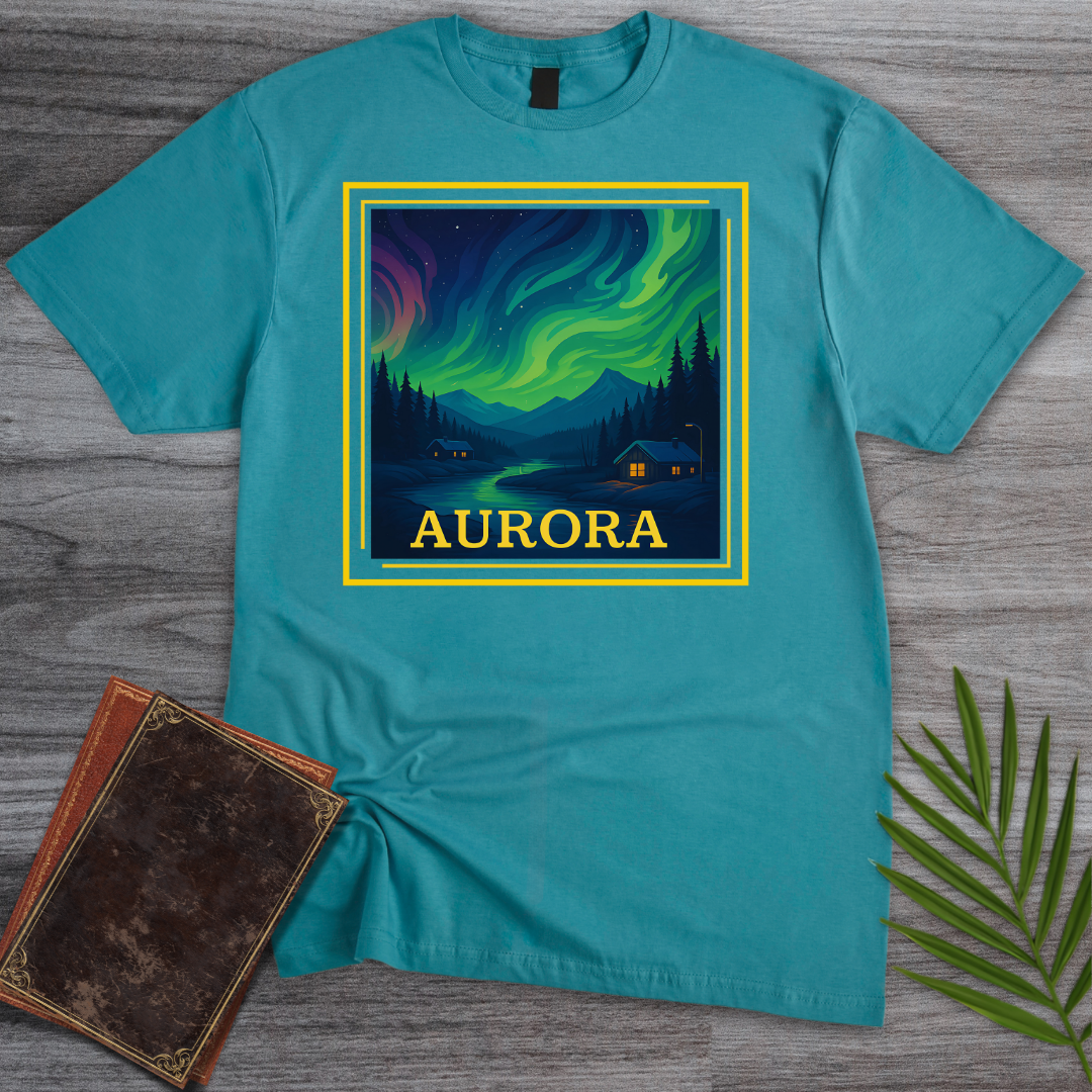 Aurora Borealis, Northern Nightscape T-Shirt