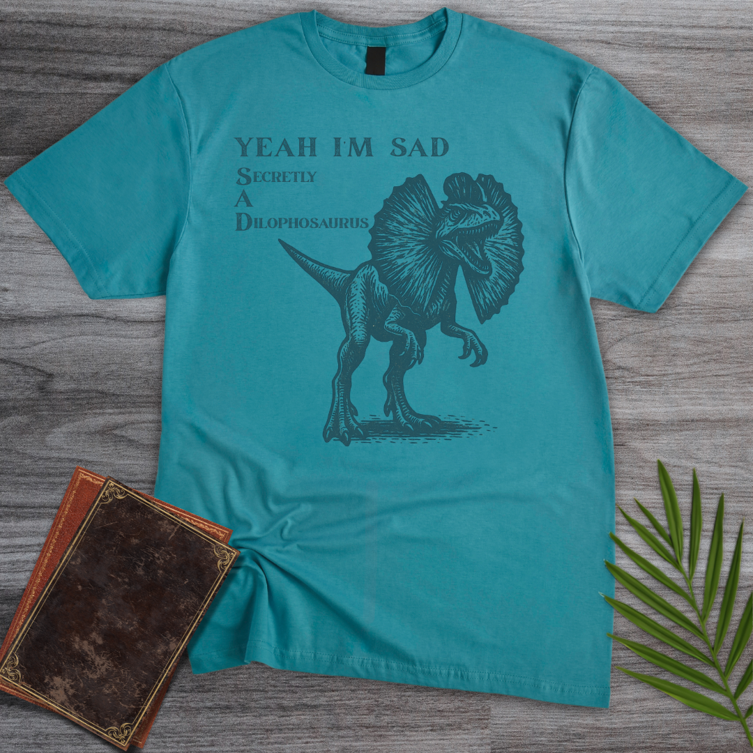 Secretly A Dilophosaurus (SAD) T-Shirt