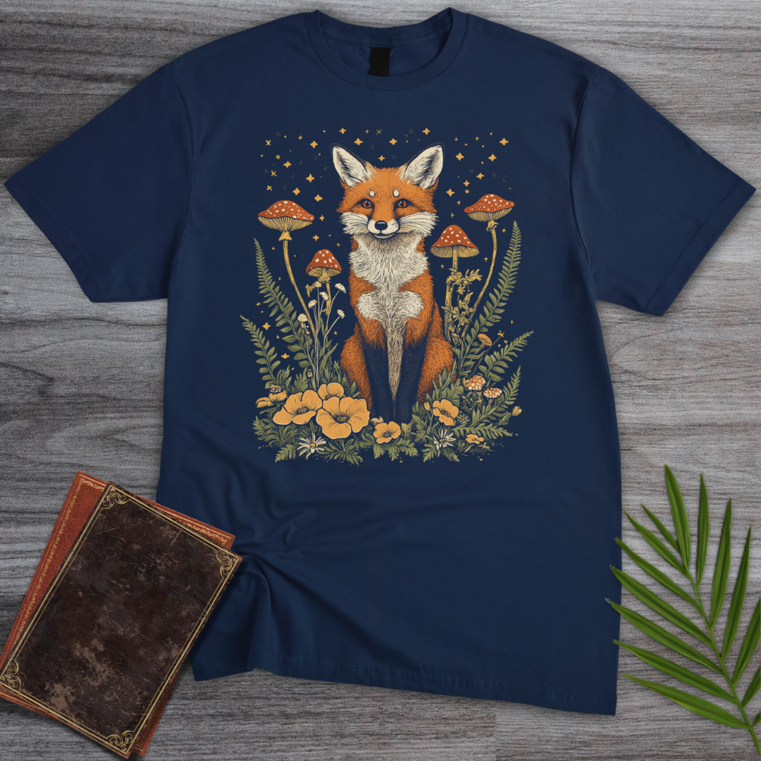 Vintage Cottage core Fox T-Shirt