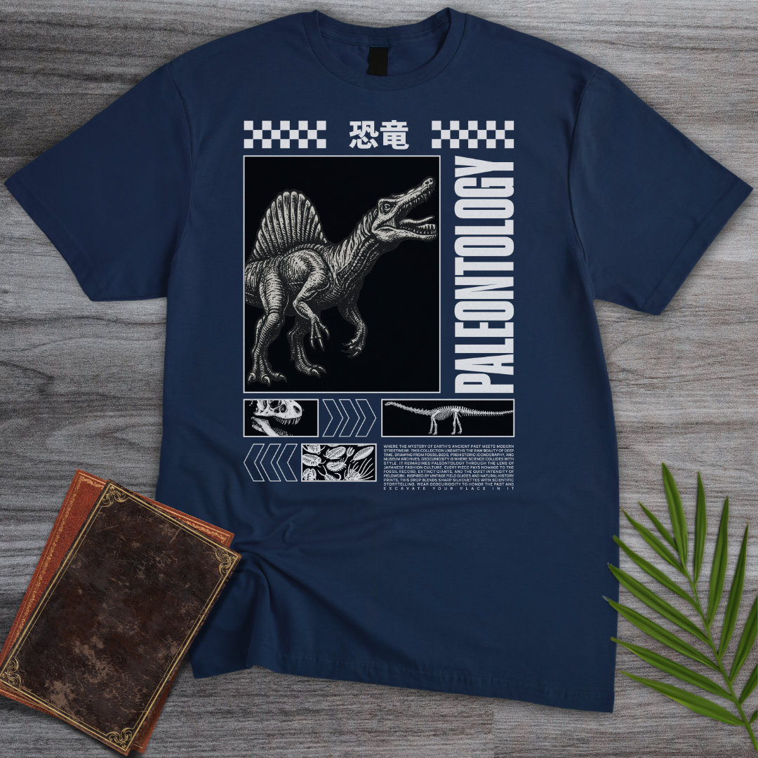 Japanese Paleontology Streetwear T-Shirt