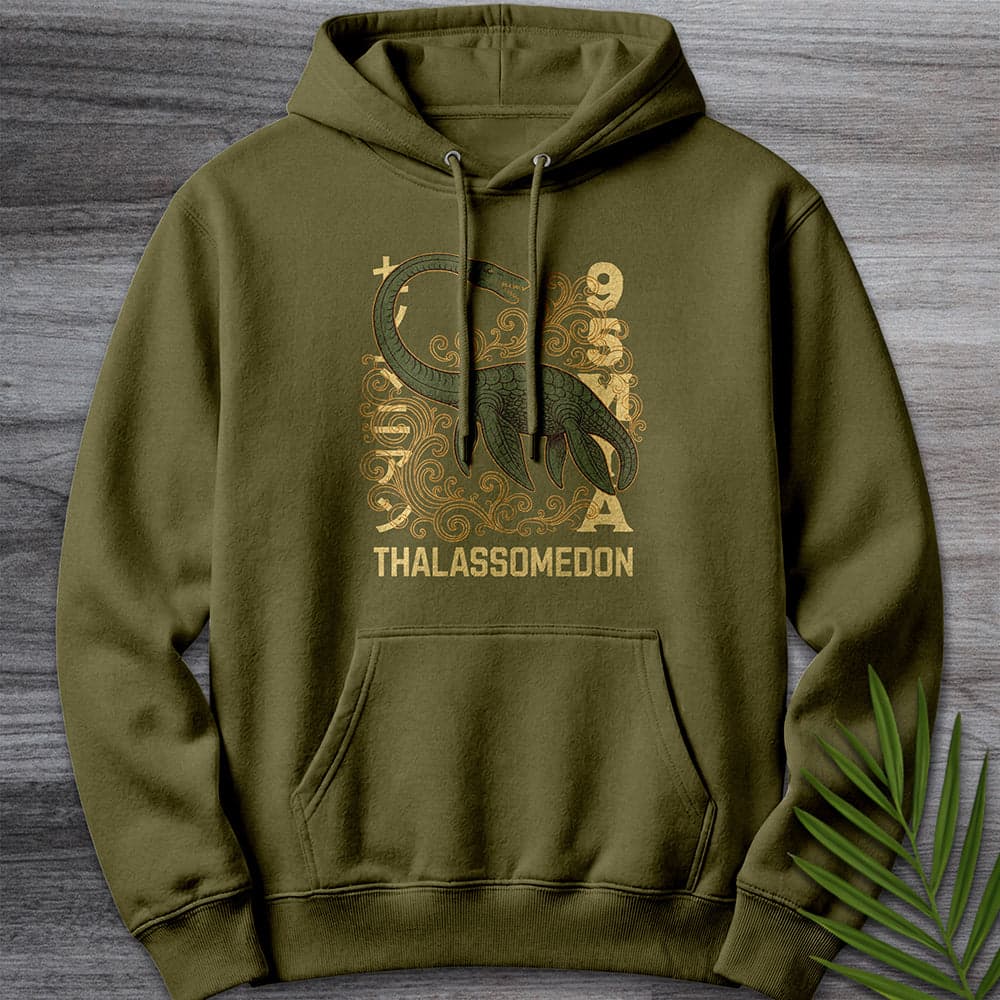Hoodie M / Army Green Thalassomedon Sea Lord Premium Hoodie