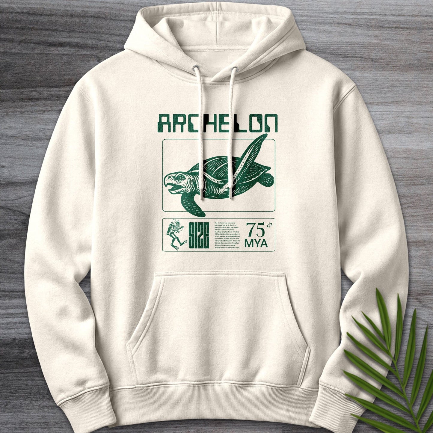 Hoodie S / Sandshell Archelon Ruling Turtle Premium Hoodie