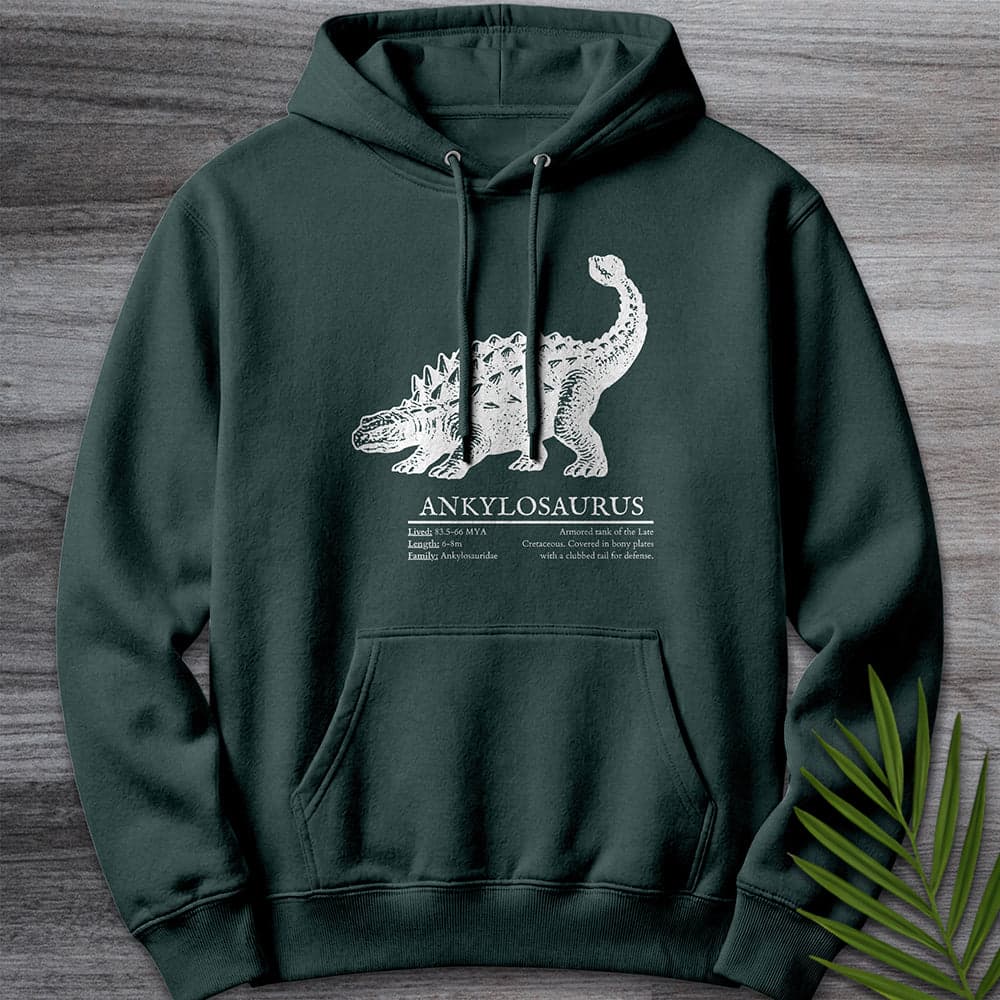 Hoodie S / Sports Green Ankylosaurus Armored Earth Beast Premium Hoodie