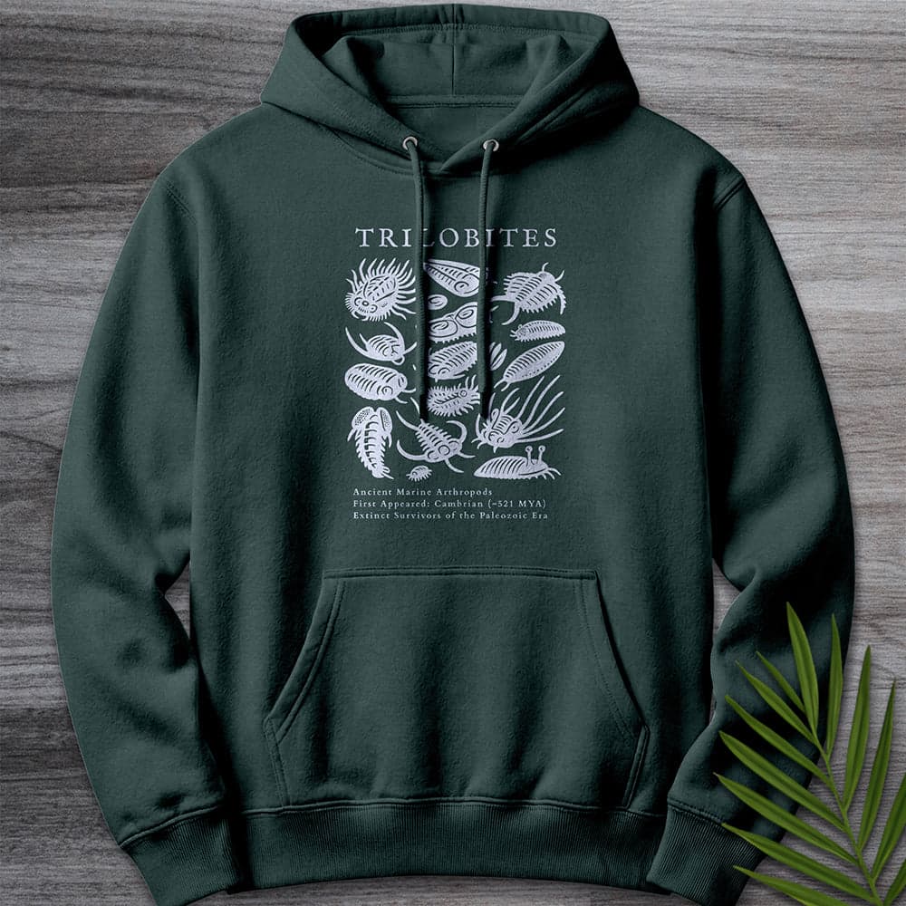 Hoodie S / Sports Green Elements of the Trilobites Premium Hoodie