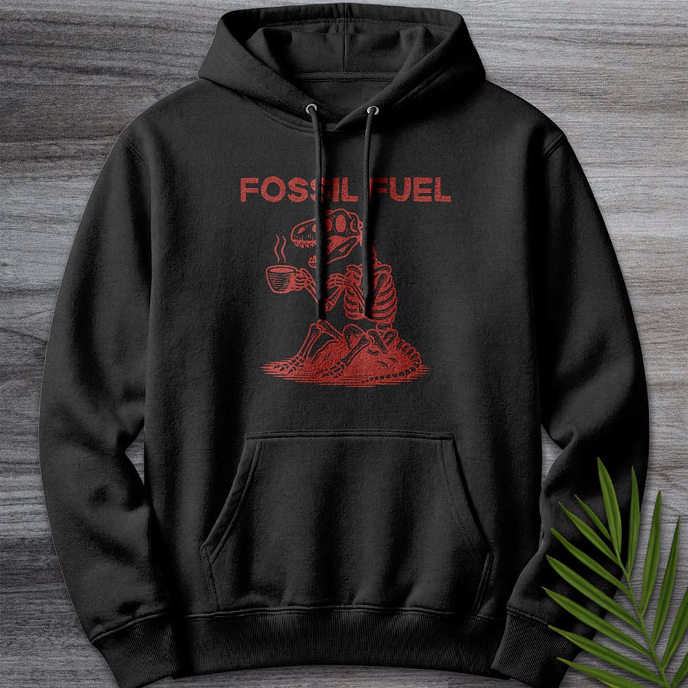 Hoodie XS / Black Allosaurus Fossil Fuel Premium Hoodie