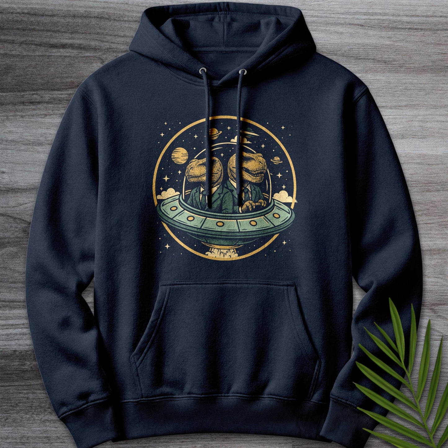 Hoodie XS / Navy Dinosaur Conspiracy Premium Hoodie