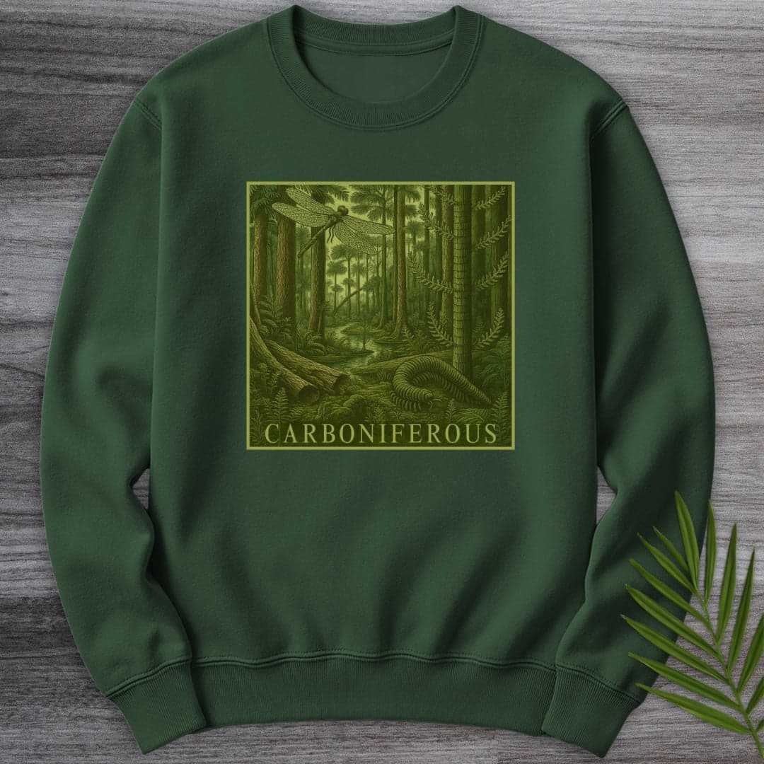 Sweatshirt Forest Green / S Carboniferous Oxygenated Bugs Crewneck
