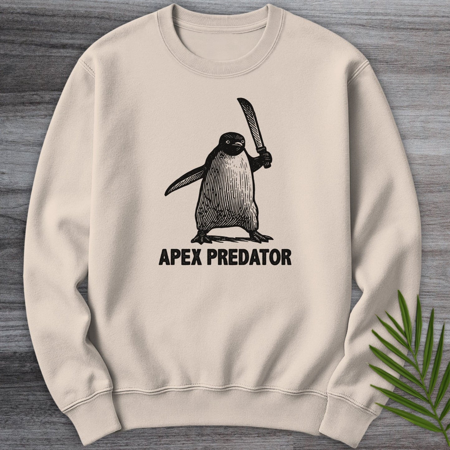 Sweatshirt Sand / S Arctic Apex Predator Crewneck