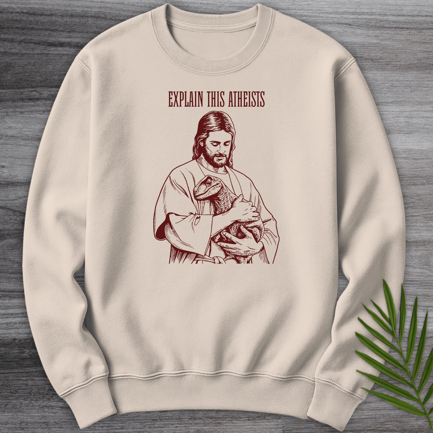 Sweatshirt Sand / S Gospel of the Raptor Crewneck