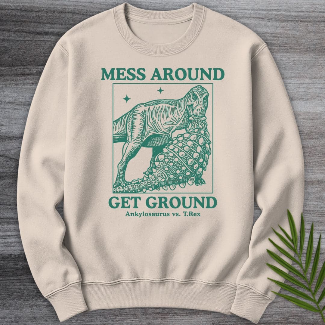 Sweatshirt Sand / S Late Cretaceous Ground Crewneck