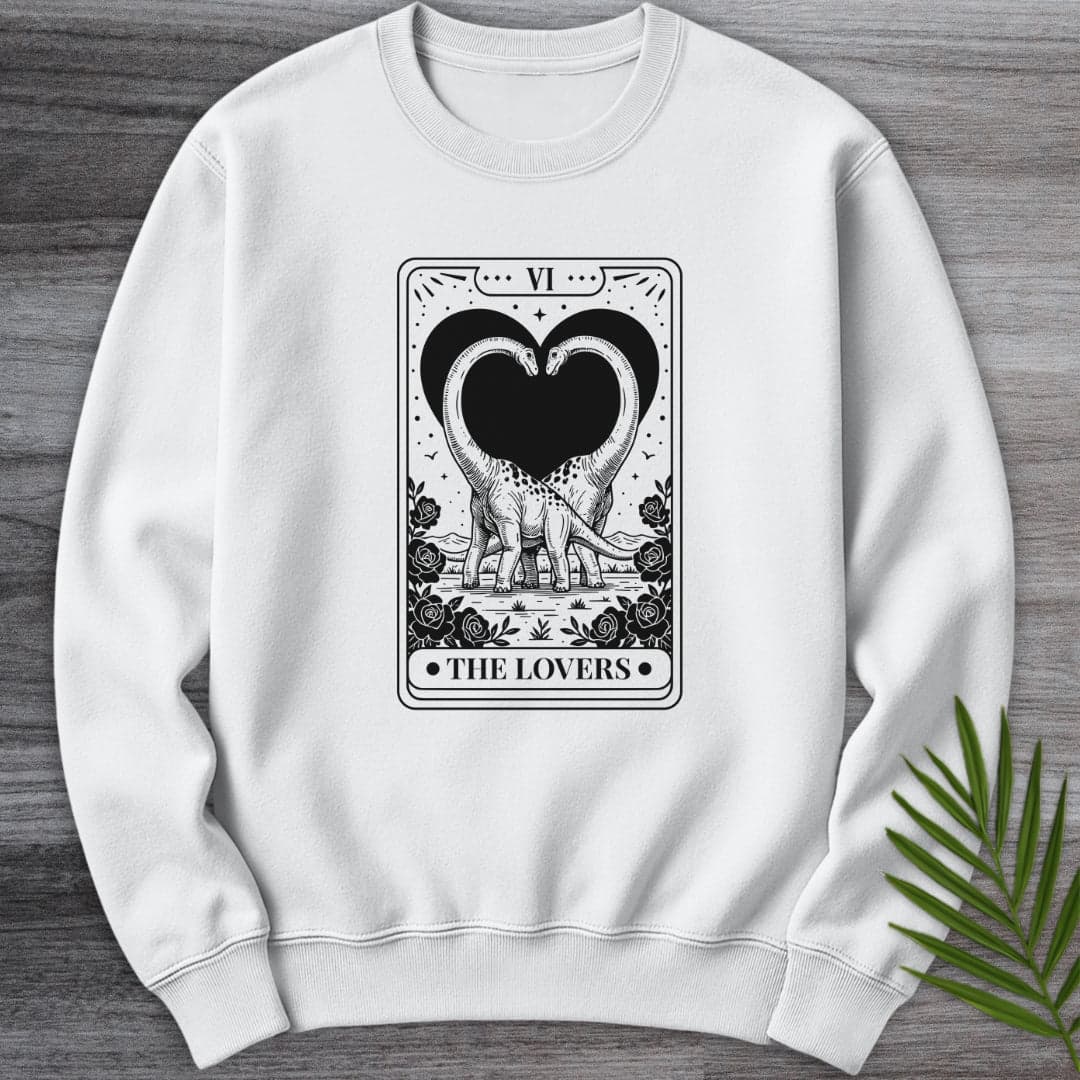 Sweatshirt White / S The Jurassic Lovers Crewneck