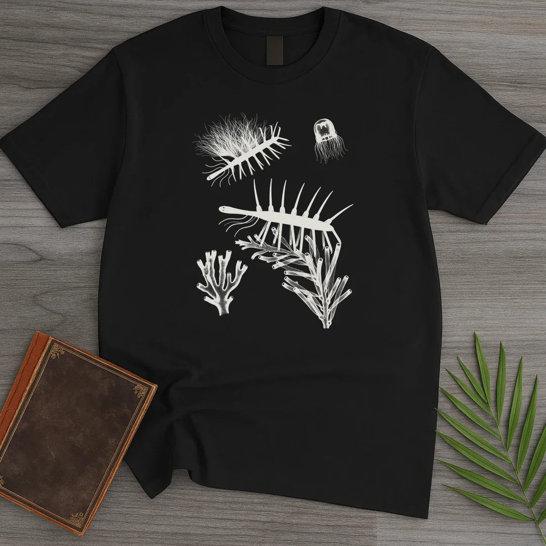 T-Shirt Black / M Cyanotype Hallucigenia T-Shirt