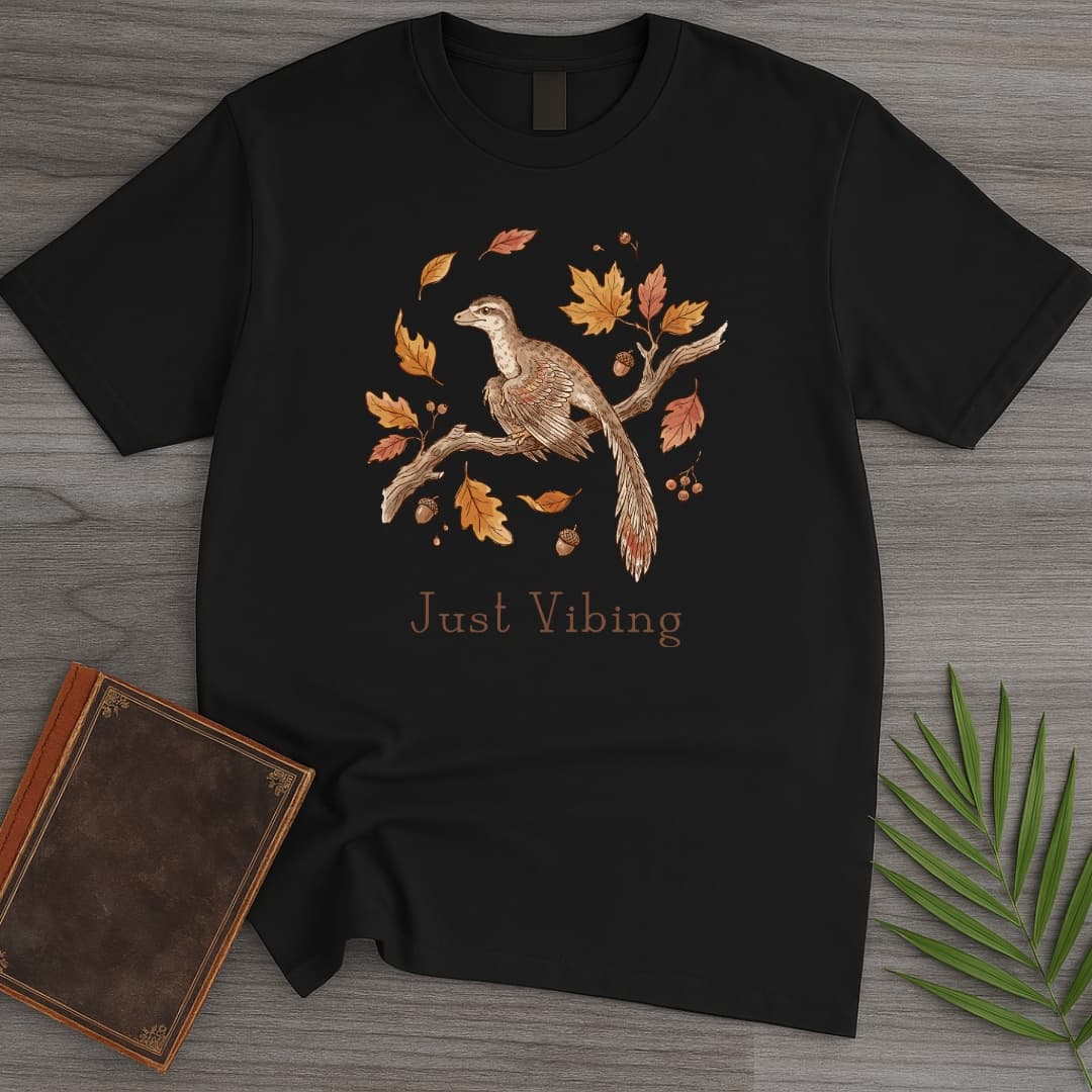 T-Shirt Black / S Autumn Archaeopteryx T-Shirt