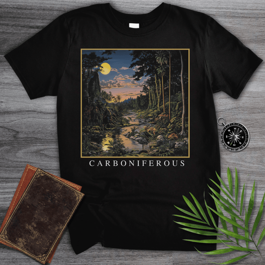 T-Shirt Black / S Carboniferous Landscape Graphic T-Shirt