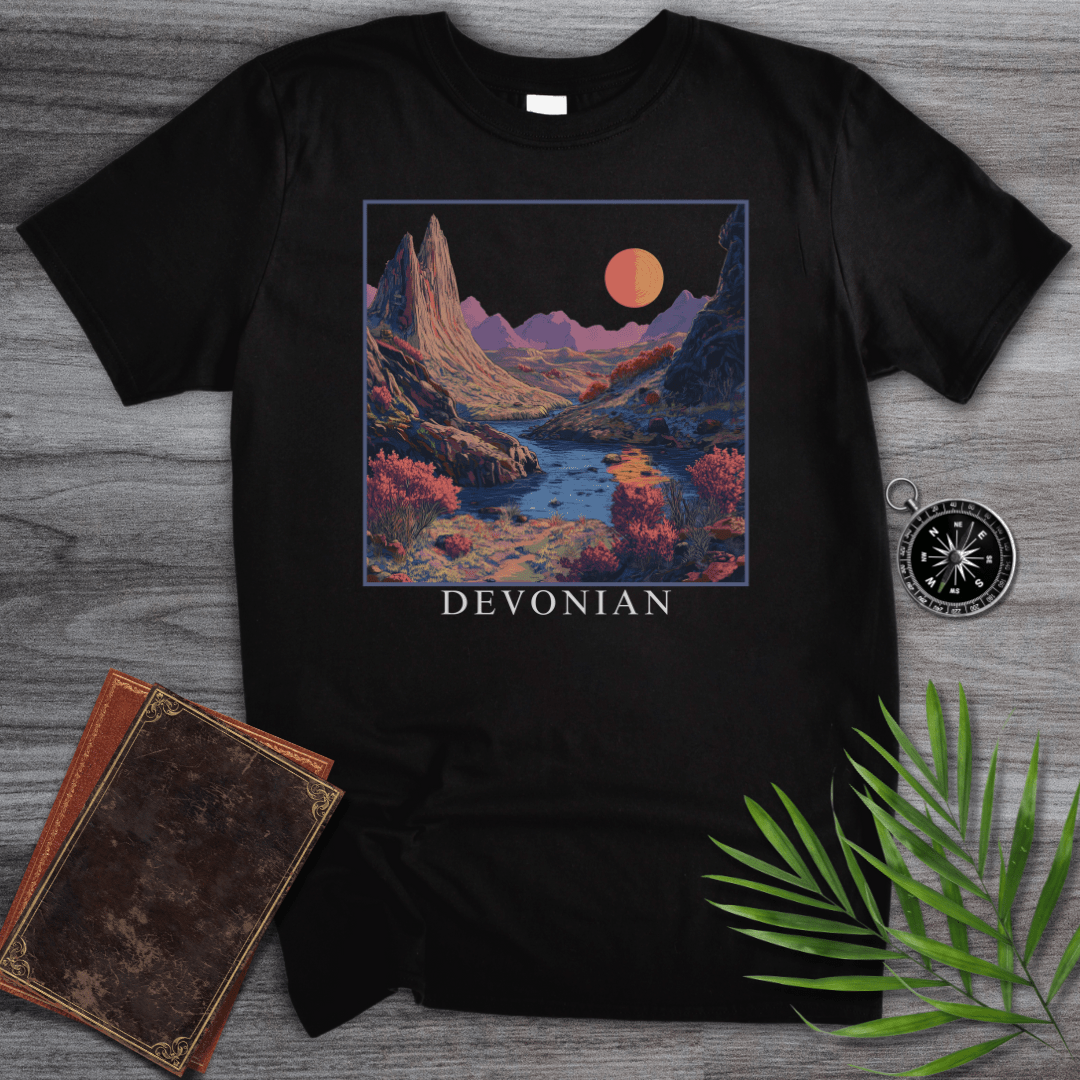 T-Shirt Black / S Devonian Environment Graphic T-Shirt