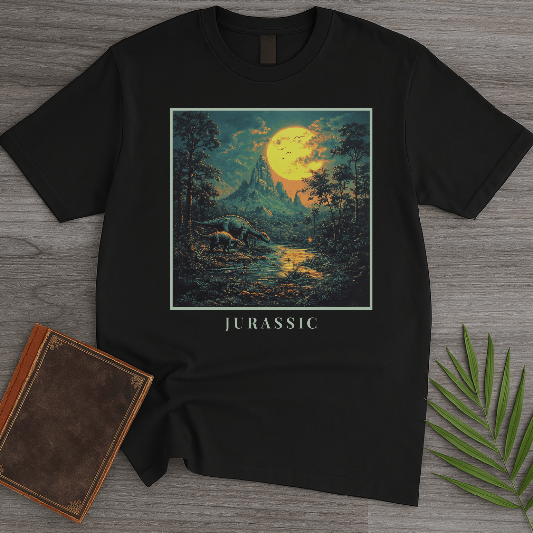 T-Shirt Black / S Jurassic Environment Graphic T-Shirt