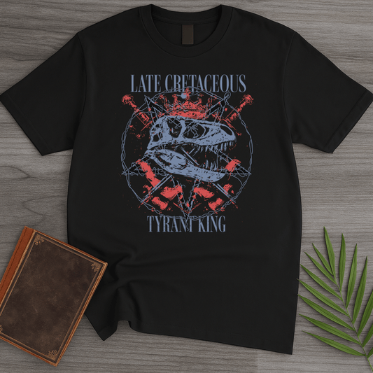 T-Shirt Black / S Late Cretaceous Tyrant King T-Shirt