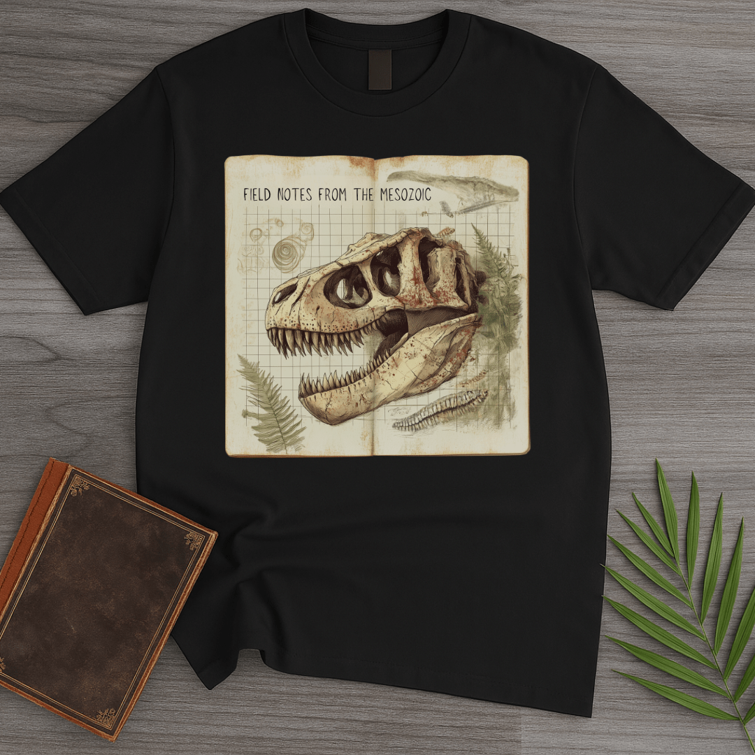 T-Shirt Black / S Mesozoic Fieldnotes T-Shirt
