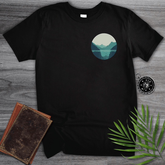 T-Shirt Black / S Minimalist Mountain Patch T-Shirt