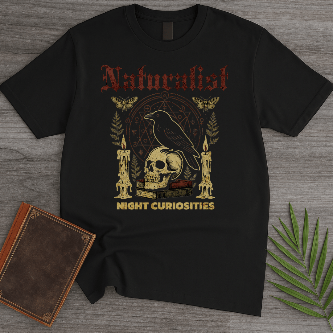 T-Shirt Black / S Naturalist Night Curiosities T-Shirt
