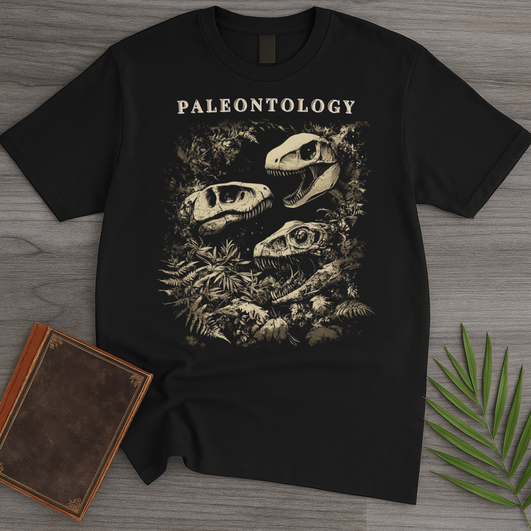 T-Shirt Black / S Paleontology: Carnivorous Fossils T-Shirt