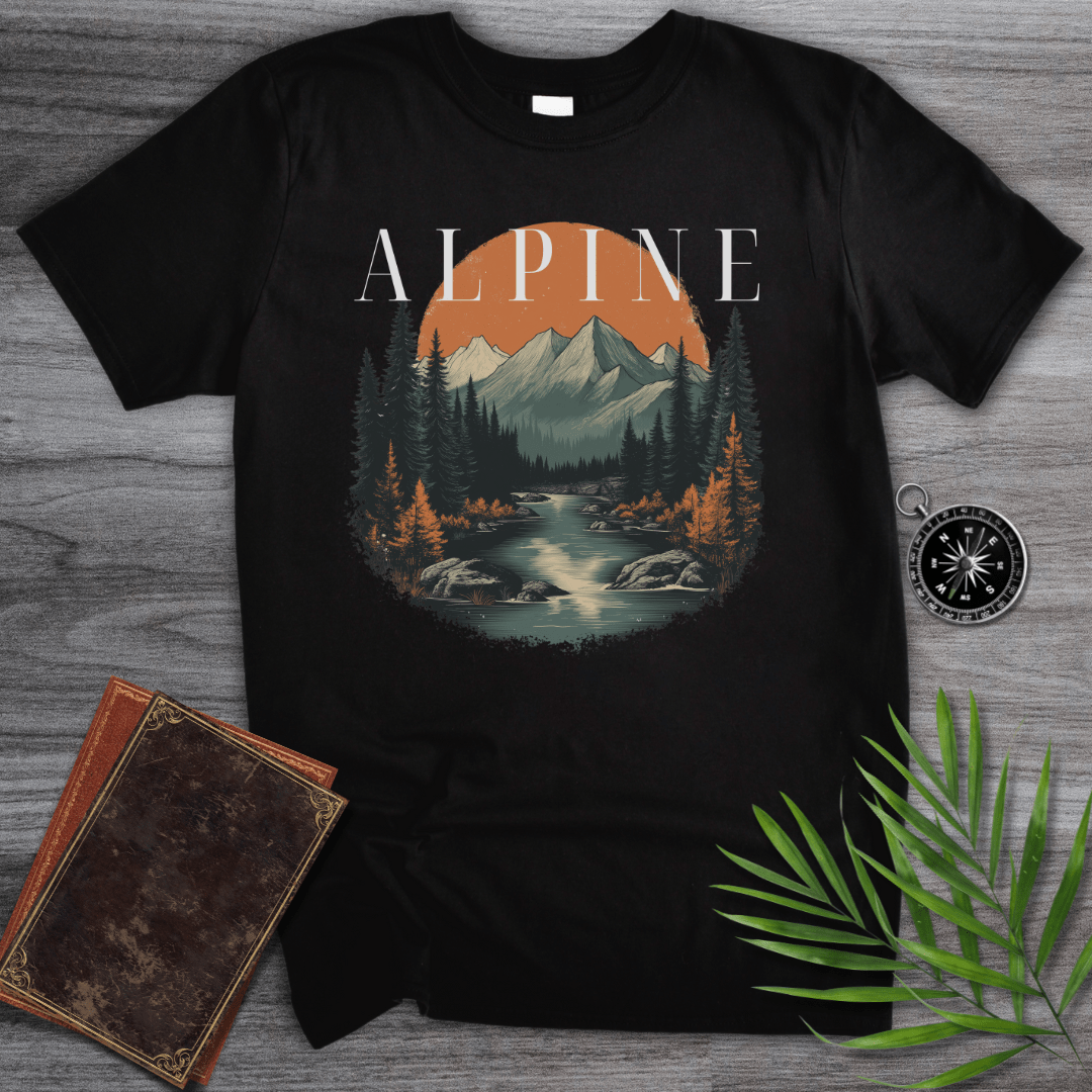 T-Shirt Black / S Rustic Alpine Haven T-Shirt