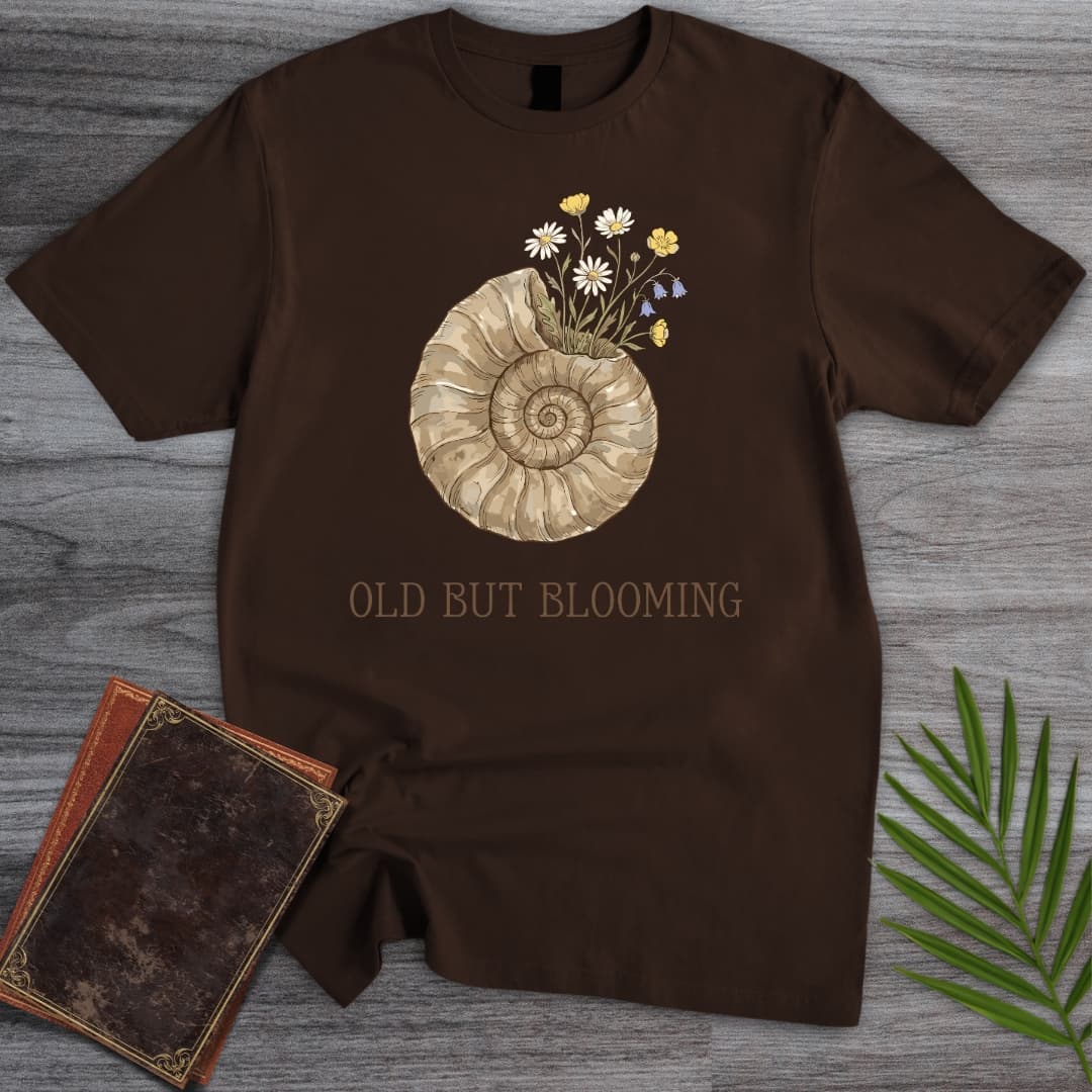 T-Shirt Dark Chocolate / S Blooming Ammonite T-Shirt