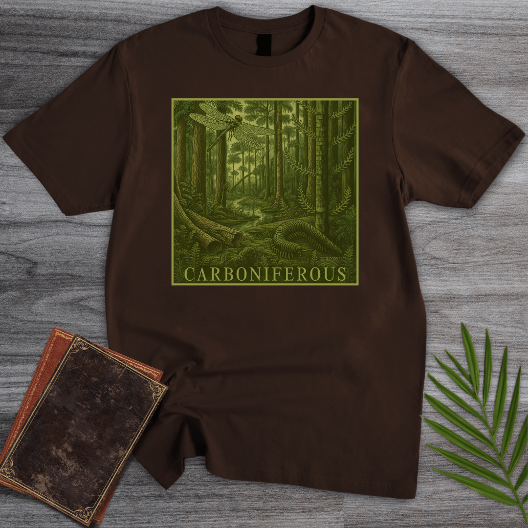 T-Shirt Dark Chocolate / S Carboniferous Oxygenated Bugs T-Shirt